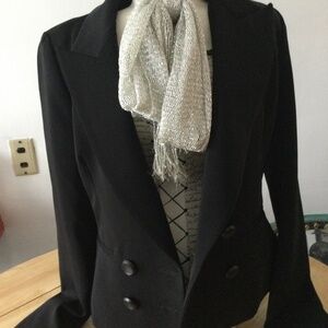 Forever 21 Super Cute Sophisticated Black Blazer EUC
